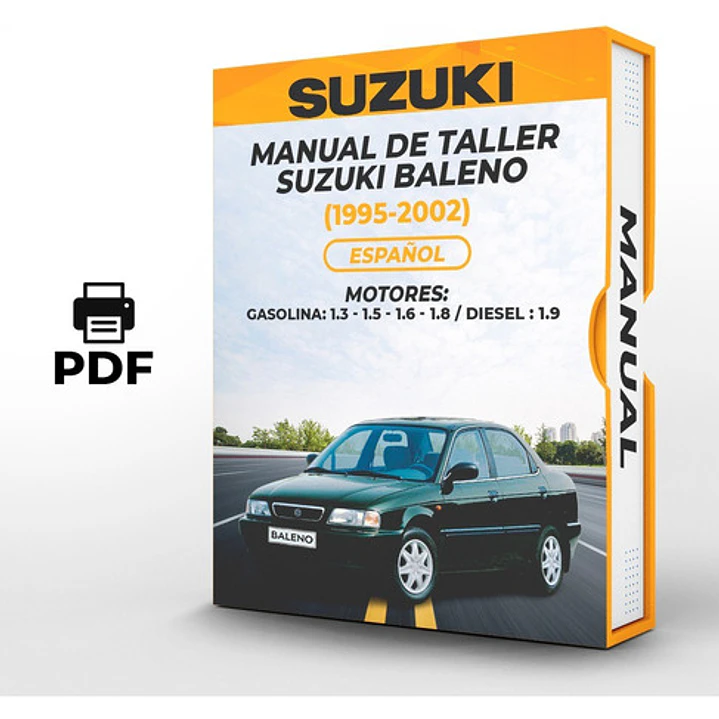 Manual de Taller Suzuki Baleno (1995-2002) Español Diagrama Eléctrico 1