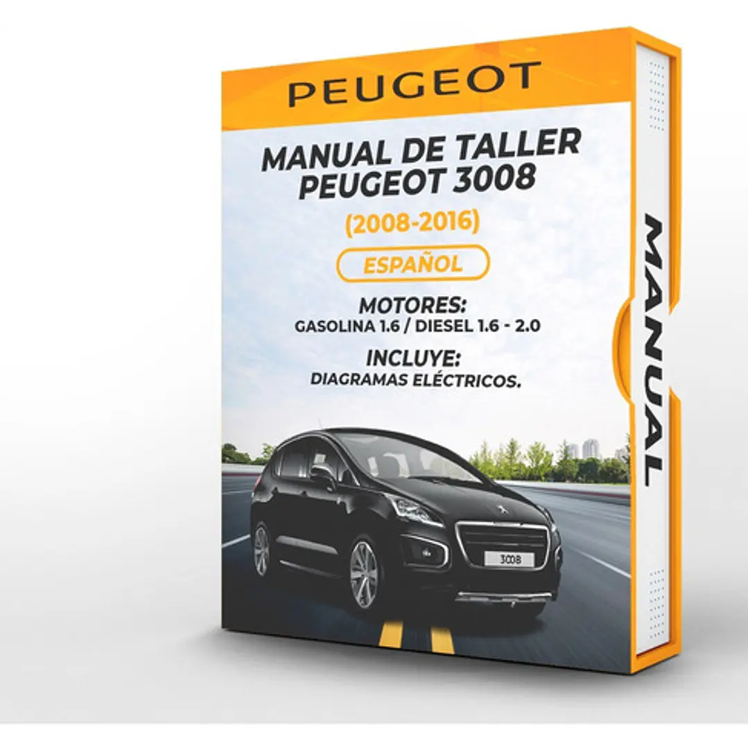 Manual de Taller Peugeot 3008 (2008-2016) Español Diagrama Eléctrico 1