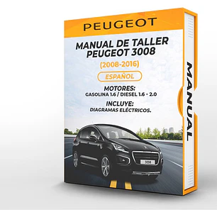 Manual de Taller Peugeot 3008 (2008-2016) Español Diagrama Eléctrico