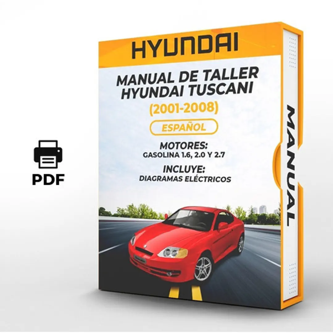 Manual de Taller Hyundai Tuscani (2001-2008) Español Diagrama Eléctrico 1