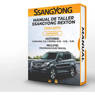 Manual de Taller Ssangyong Rexton (2012-2017) Español Diagrama Eléctrico