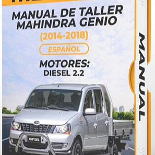Manual de Taller Mahindra Genio (2014-2018) Español Diagrama Eléctrico