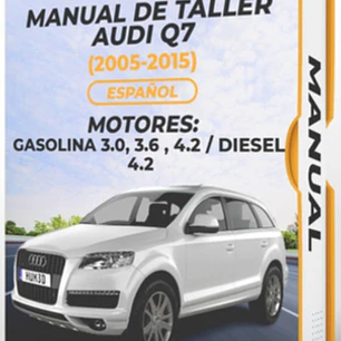 Manual de Taller Audi Q7 (2005-2015) Español Diagrama Eléctrico
