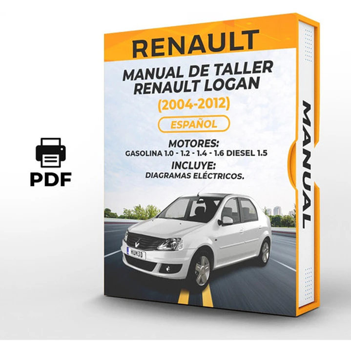 Manual de Taller Renault Logan (2004-2012) Español Diagrama Eléctrico 1