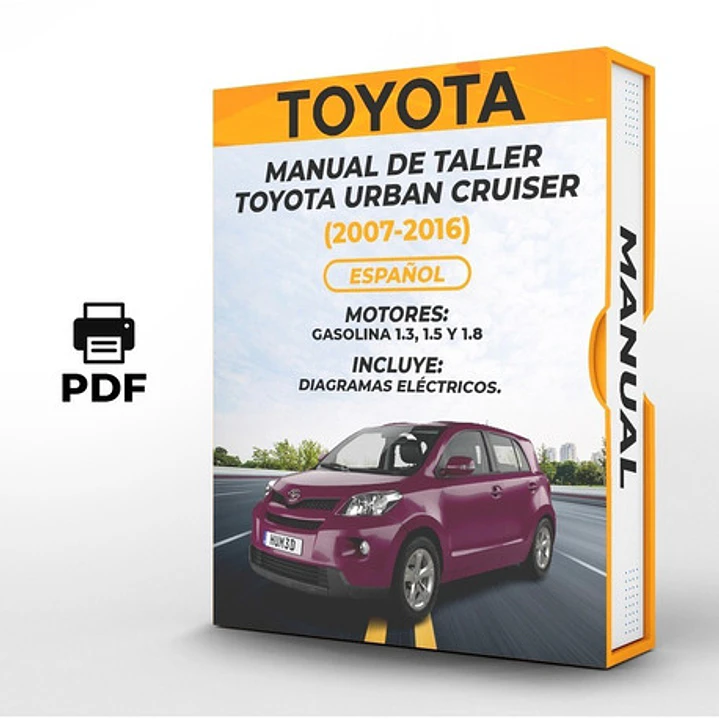 Manual de Taller Toyota Urban Cruiser (2007-2016) Español Diagrama Eléctrico 1