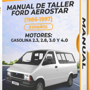 Manual de Taller Ford Aerostar (1986-1997) En Español Diagrama Eléctrico
