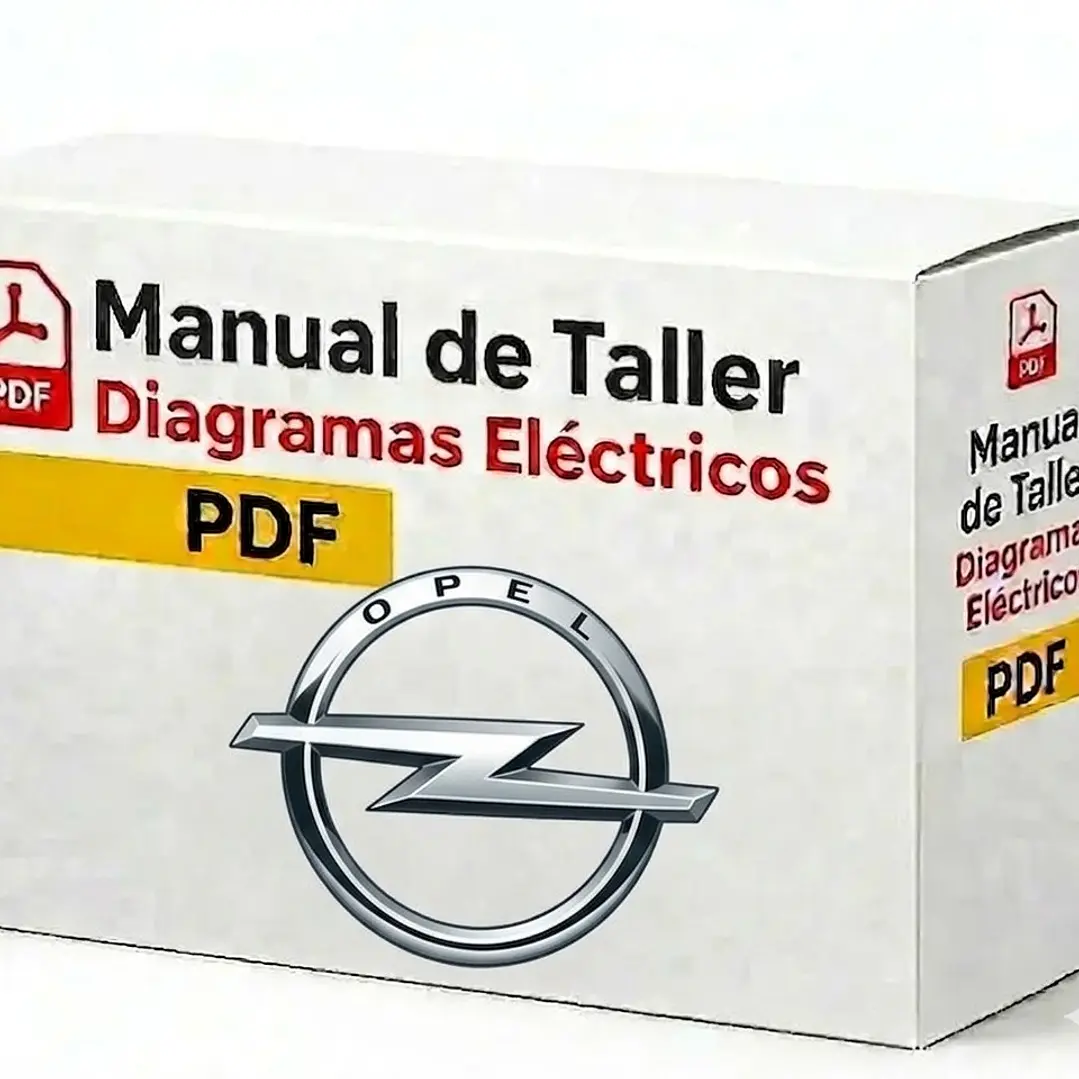 Manual De Taller Opel Calibra (1990-1998) Ingles Diagrama Eléctrico 1