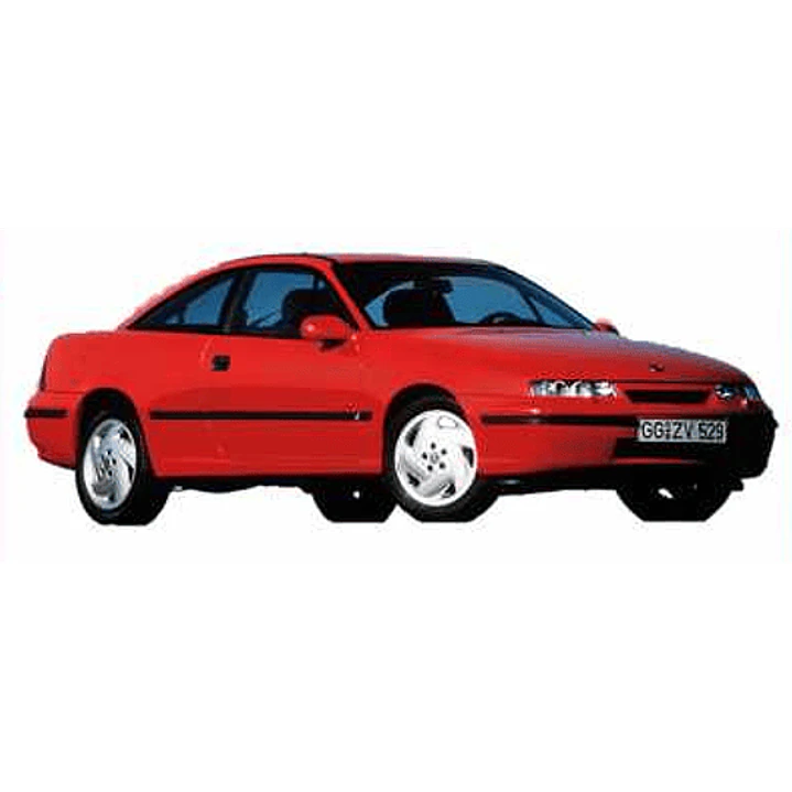 Manual De Taller Opel Calibra (1990-1998) Ingles Diagrama Eléctrico 2