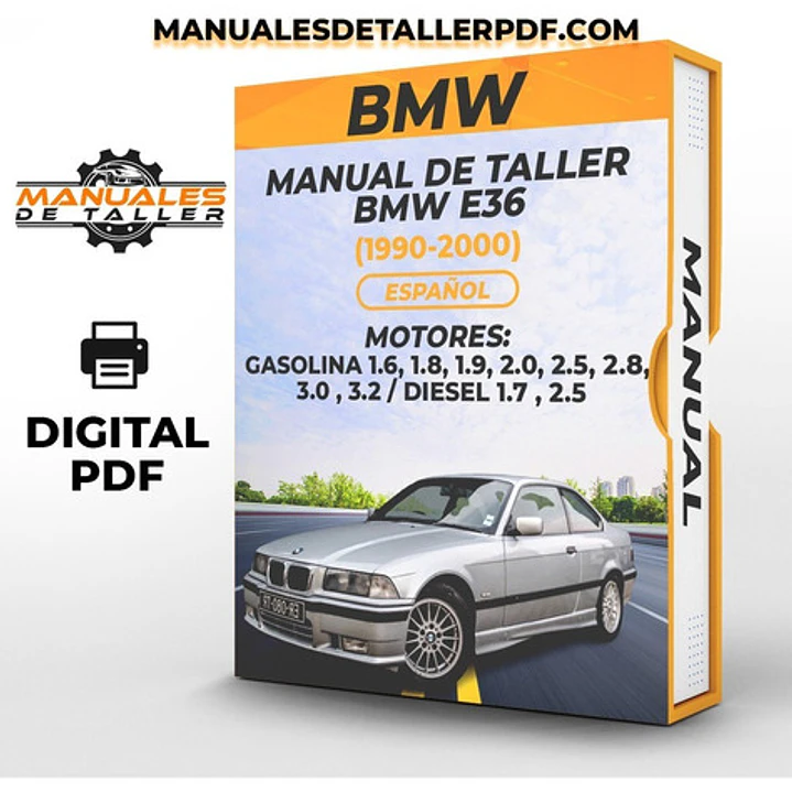Manual de Taller Bmw E36 (1990-2000) En Español Diagrama Eléctrico 1