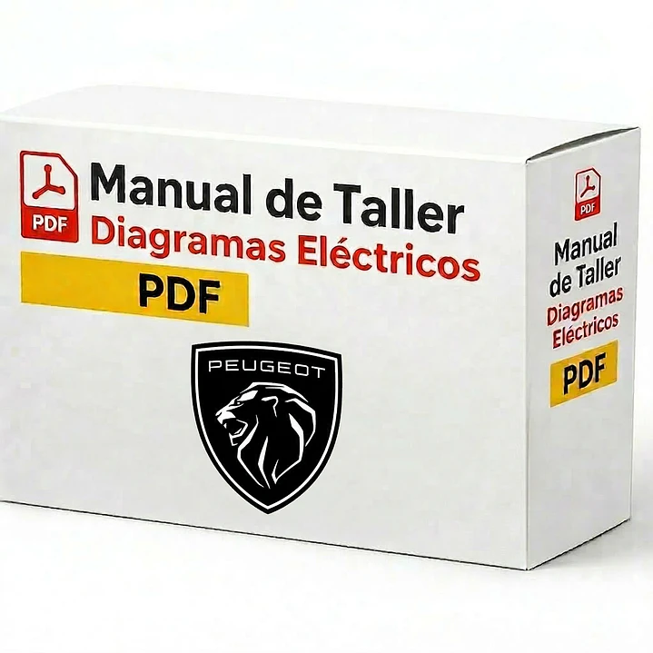 Manual De Taller Peugeot 309 (1985-1994) Ingles Diagrama Eléctrico 1