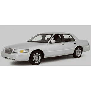 Manual Taller Mercury Grand Marquis 1998-2002 Español Diagrama Eléctrico