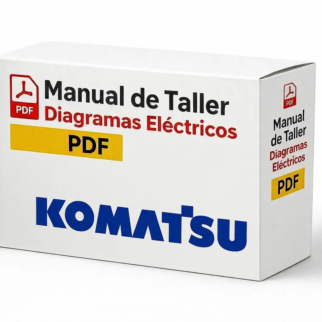 Manual de taller Komatsu FD160ET-6 5001 y posteriores SM135 Diagrama Eléctrico 1
