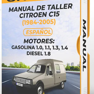 Manual de Taller Citroen C15 (1984-2005) Español Diagrama Eléctrico