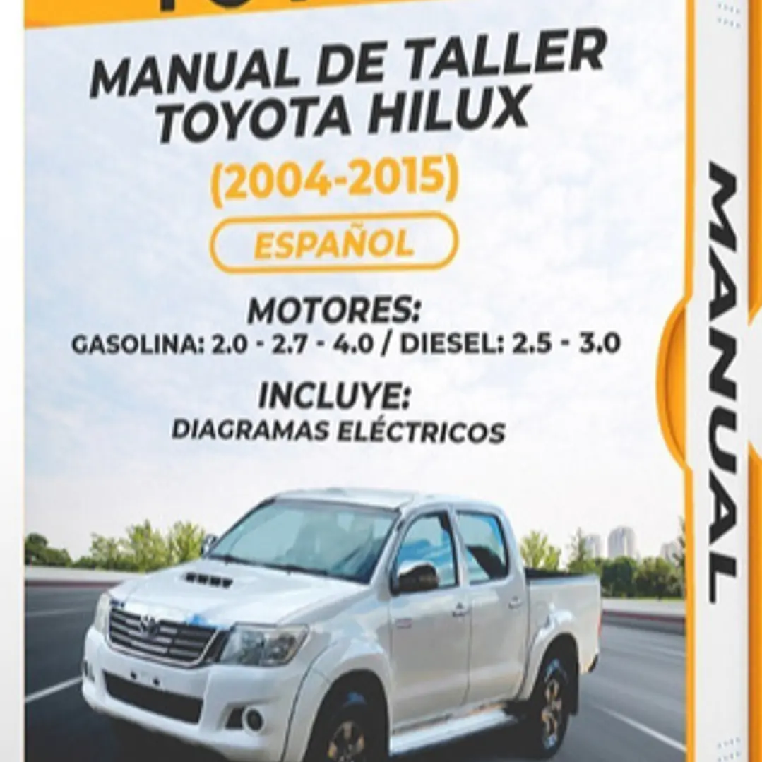 Manual de Taller Toyota Hilux (2004-2015) Español Diagrama Eléctrico 1