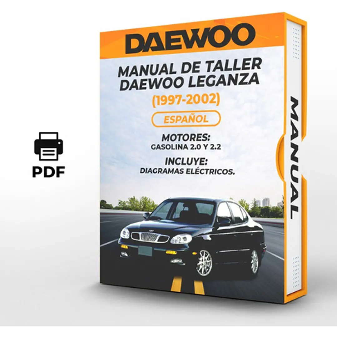 Manual de Taller Daewoo Leganza (1997-2002) Español Diagrama Eléctrico 1