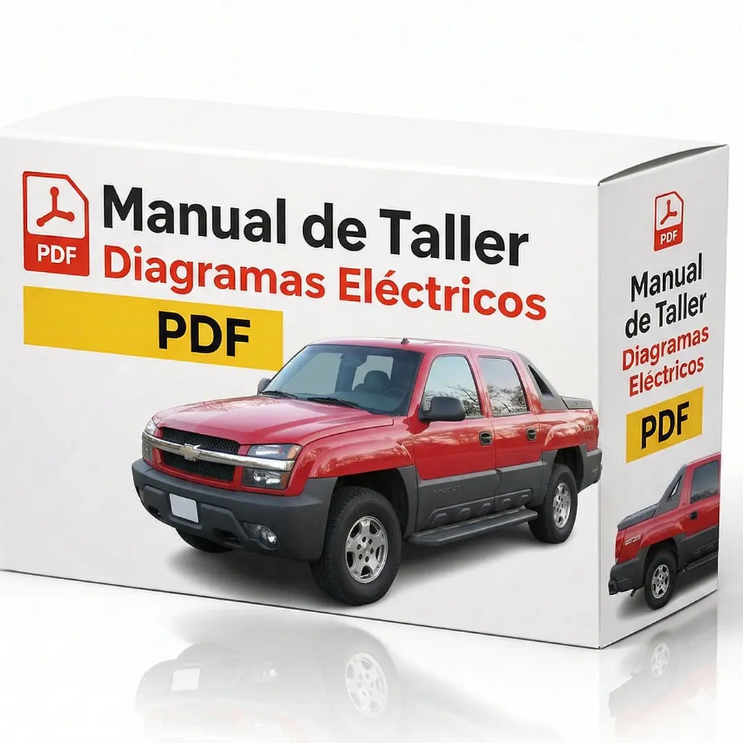 Manual de taller Chevrolet Avalanche 2001-2006 Español Diagrama Eléctrico 1