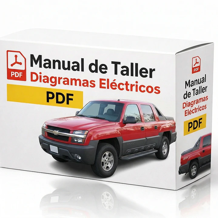 Manual de taller Chevrolet Avalanche 2001-2006 Español Diagrama Eléctrico 1
