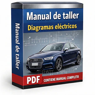 Manual de taller Audi S3 2013 -2019 Diagrama Eléctrico