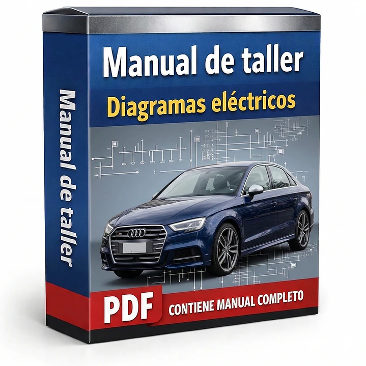 Manual de taller Audi S3 2013 -2019 Diagrama Eléctrico 1