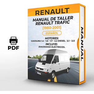 Manual de Taller Renault Trafic (1980-2001) Español Diagrama Eléctrico