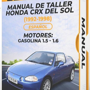 Manual de Taller Honda Crx Del Sol (1992-1998) Español Diagrama Eléctrico