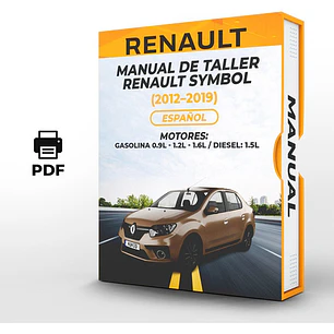 Manual de Taller Renault Symbol (2012-2019) Español Diagrama Eléctrico