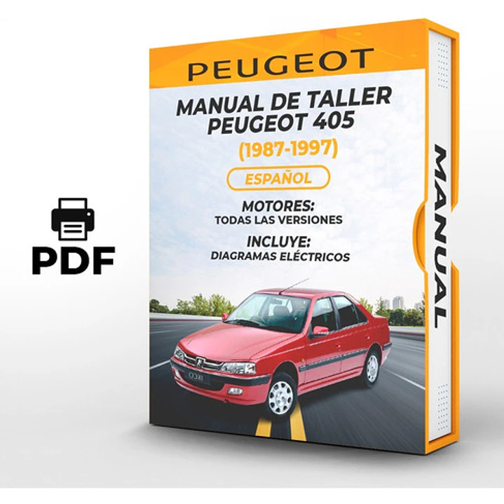 Manual de Taller Peugeot 405 (1987-1997) Español*** Diagrama Eléctrico 1