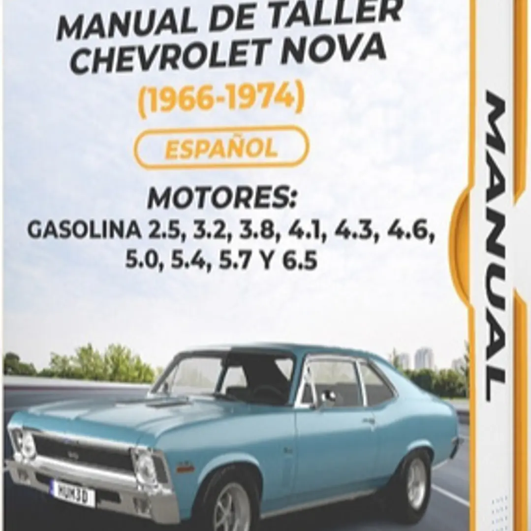 Manual de Taller Chevrolet Nova (1966-1974) Español Diagrama Eléctrico 1