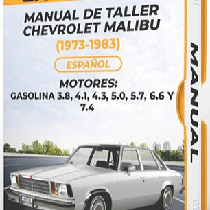 Manual de Taller Chevrolet Malibu (1973-1983) Español Diagrama Eléctrico