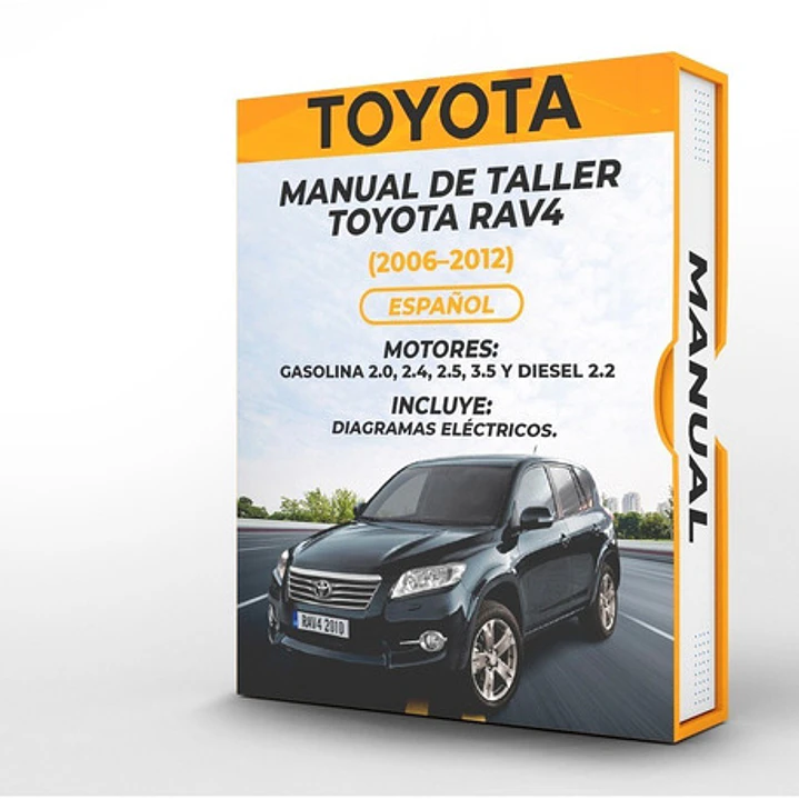 Manual de Taller Toyota Rav4 (2006-2012) Español Diagrama Eléctrico 1