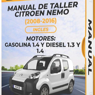 Manual de Taller Citroen Nemo (2008-2016) INGLES Diagrama Eléctrico