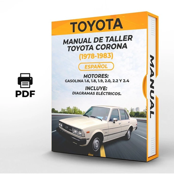Manual de Taller Toyota Corona (1978-1983) Español Diagrama Eléctrico 1