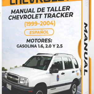 Manual de Taller Chevrolet Tracker (1999-2004) Español Diagrama Eléctrico