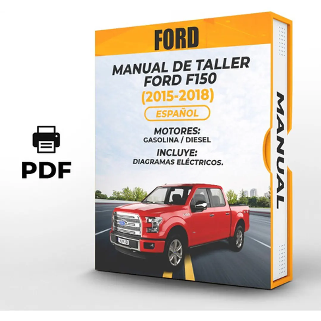 Manual de Taller Ford F150 (2015-2018) Español Diagrama Eléctrico 1