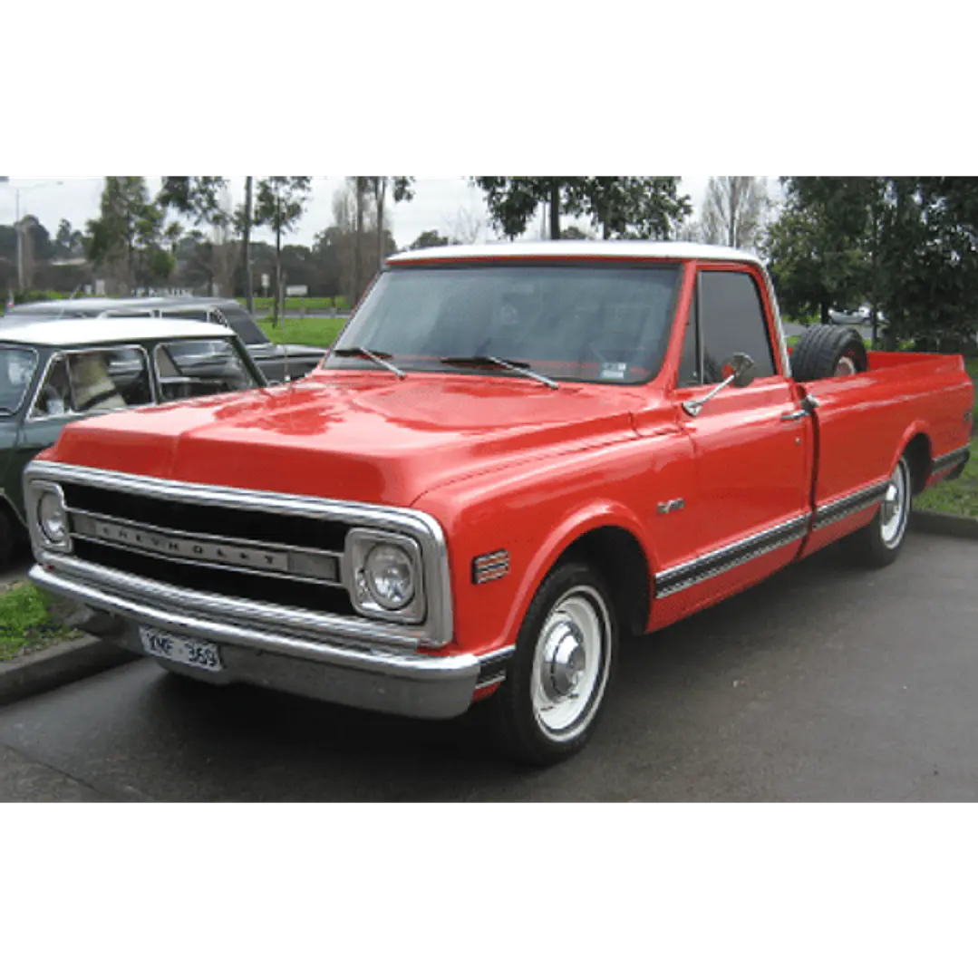 Manual de Taller Chevrolet Pickup C10 1967-1972 Ingles Diagrama Eléctrico 1