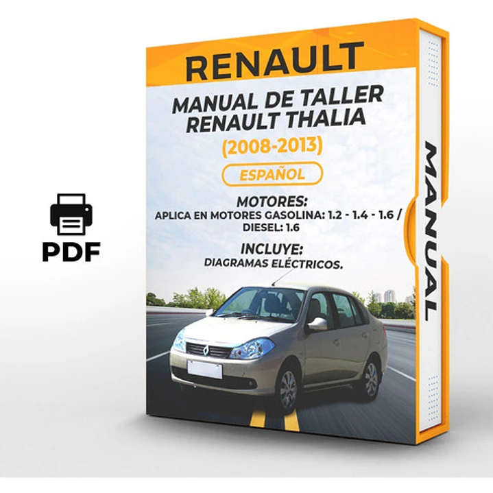 Manual de Taller Renault Thalia (2008-2013) Español Diagrama Eléctrico 1