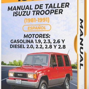 Manual de Taller Isuzu Trooper (1981-1991) Español Diagrama Eléctrico