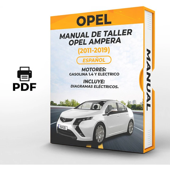 Manual de Taller Opel Ampera (2011-2019) Español Diagrama Eléctrico 1