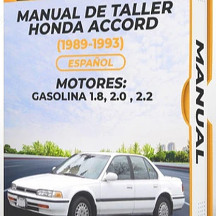 Manual de Taller Honda Accord (1989-1993) Español Diagrama Eléctrico