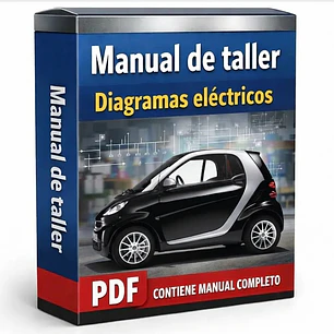 Manual De Servicio Smart Fortwo Serie 451 (2007-2014) Español Diagrama Eléctrico