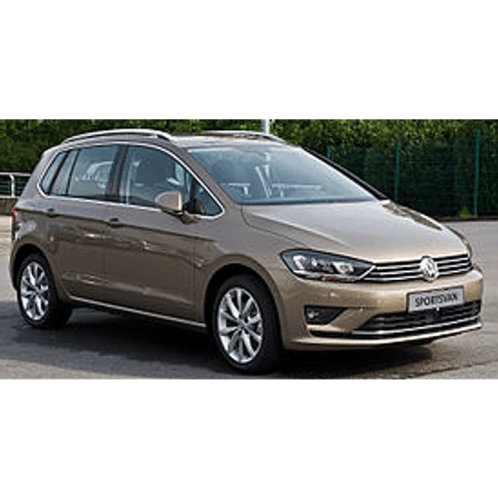 Manual De Taller Volkswagen Golf Sportsvan (2014-2020) Diagrama Eléctrico 1
