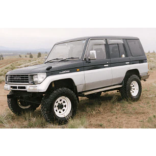 Manual De Taller Toyota Land Cruiser Prado (1990-1995) Ingles Diagrama Eléctrico