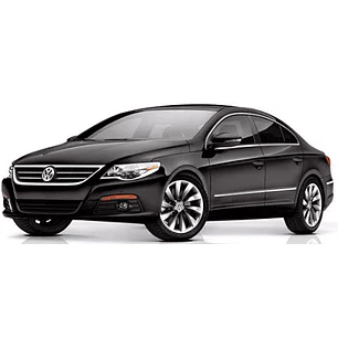Manual de Taller Volkswagen Passat CC (2009-2012) inglés Diagrama Eléctrico