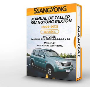 Manual de Taller Ssangyong Rexton (2006-2012) Español Diagrama Eléctrico