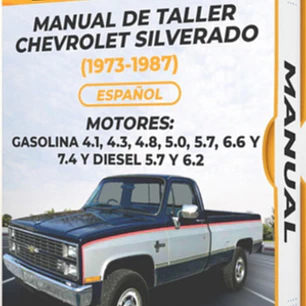 Manual de Taller Chevrolet Silverado (1973-1987) Español Diagrama Eléctrico