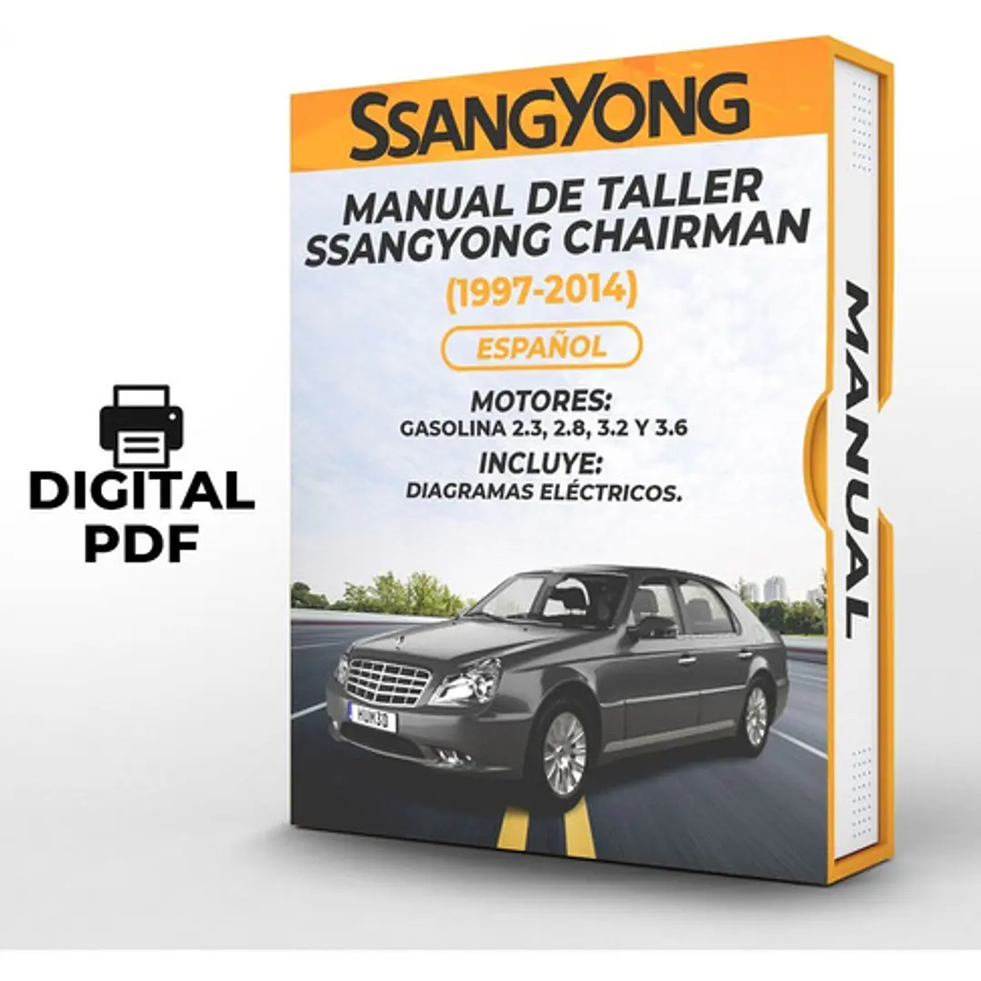 Manual de Taller Ssangyong Chairman (1997-2014) Español Diagrama Eléctrico 1