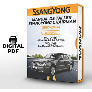 Manual de Taller Ssangyong Chairman (1997-2014) Español Diagrama Eléctrico