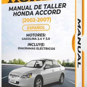 Manual de Taller Honda Accord (2002-2007) Español Diagrama Eléctrico