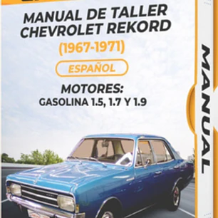 Manual de Taller Chevrolet Rekord (1967-1971) Español*** Diagrama Eléctrico