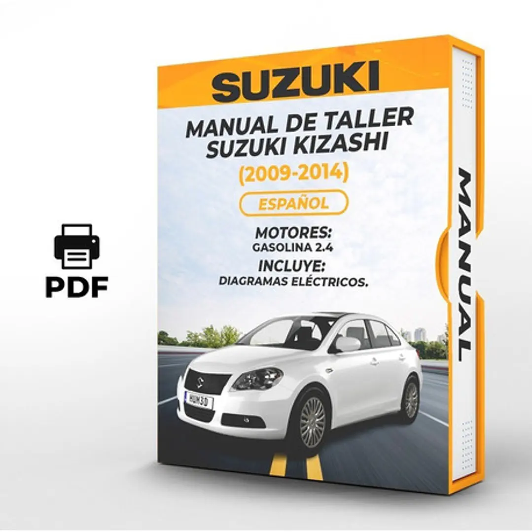 Manual de Taller Suzuki Kizashi (2009-2014) Español Diagrama Eléctrico 1